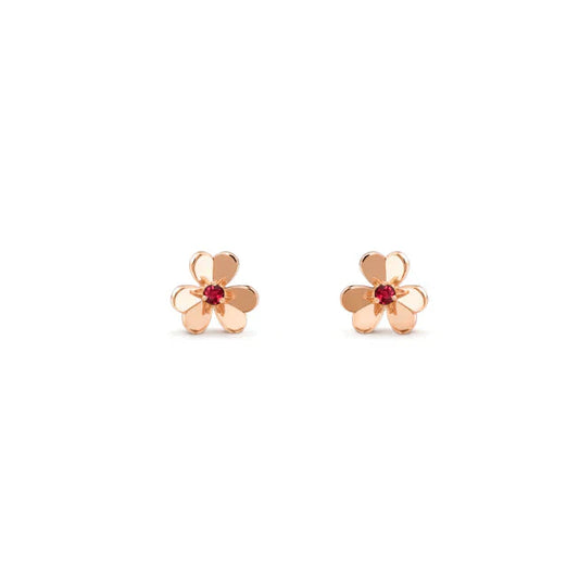 FRIVOLE FLOWER PINK EARRINGS