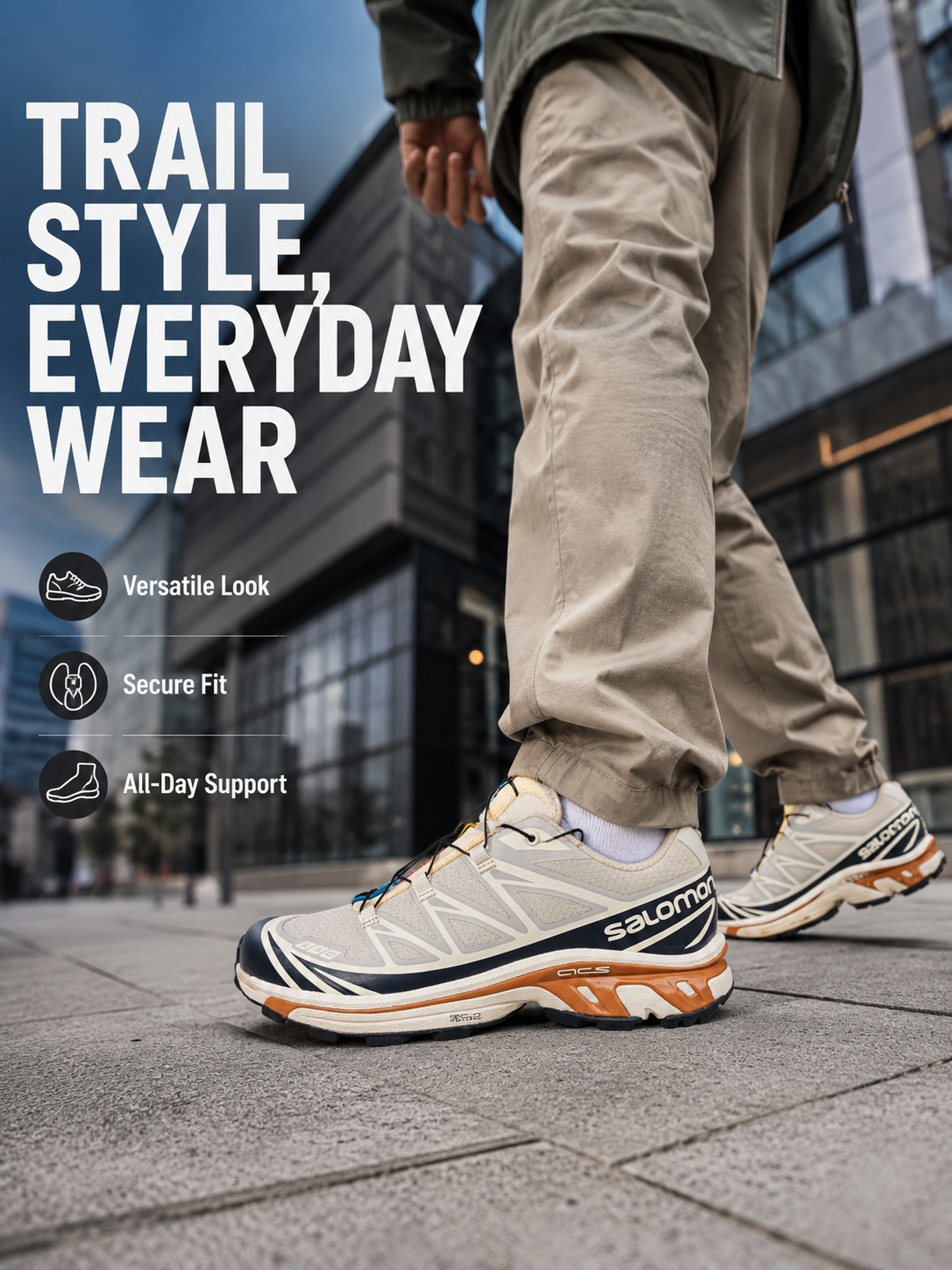 Salomon XT-6 Unisex Fashion Sneakers