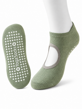 SageGrip Open Back Non Slip Pilates Socks for Women