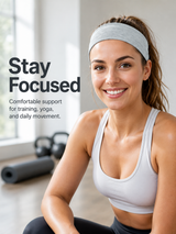FlexCore Wide Cloth Sports Headband for Women & Men