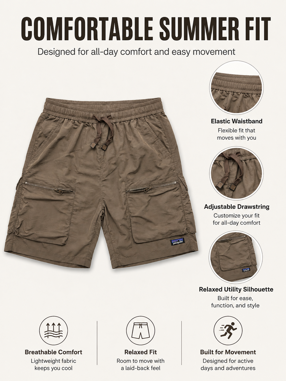 Patagonia men's Outdoor Everyday Shorts
