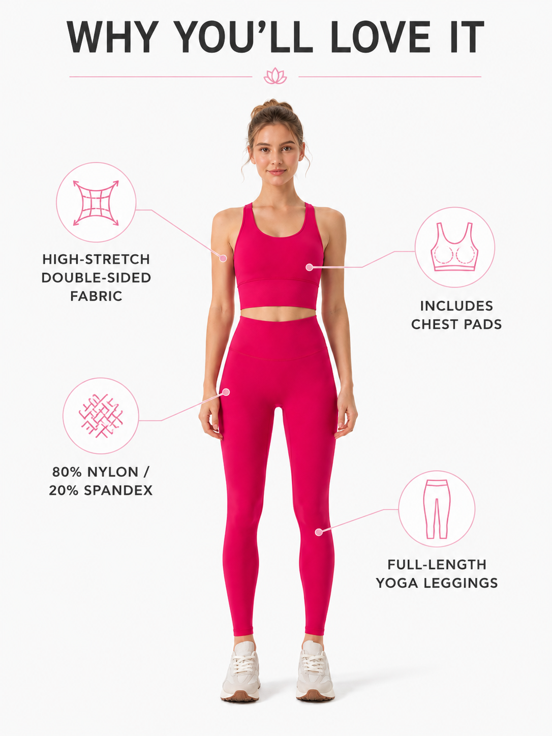 FlowSculpt 2 Piece Yoga Set for Women