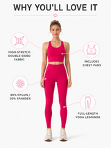FlowSculpt 2 Piece Yoga Set for Women