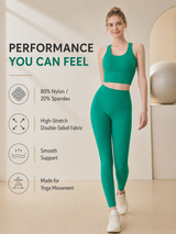 FlowSculpt Padded 2 Piece Yoga Set for Women