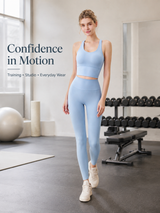 FlowSculpt Sleeveless Padded Yoga Set for Women