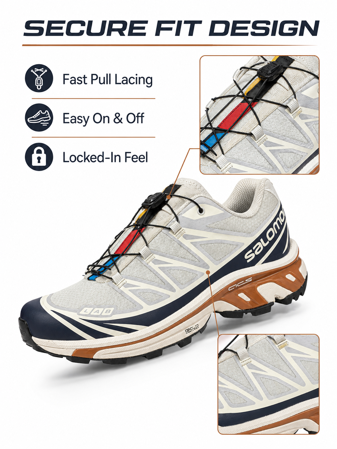 Salomon XT-6 Unisex Fashion Sneakers