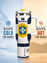 Stanley World Cup 2026 Brazil Tumbler with Handle and packaging box - View 8 | Clistos
