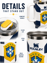 Stanley World Cup 2026 Brazil Tumbler with Handle and packaging box - View 9 | Clistos