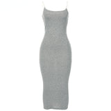Clistos backless bodycon midi dress - View 9 | Clistos