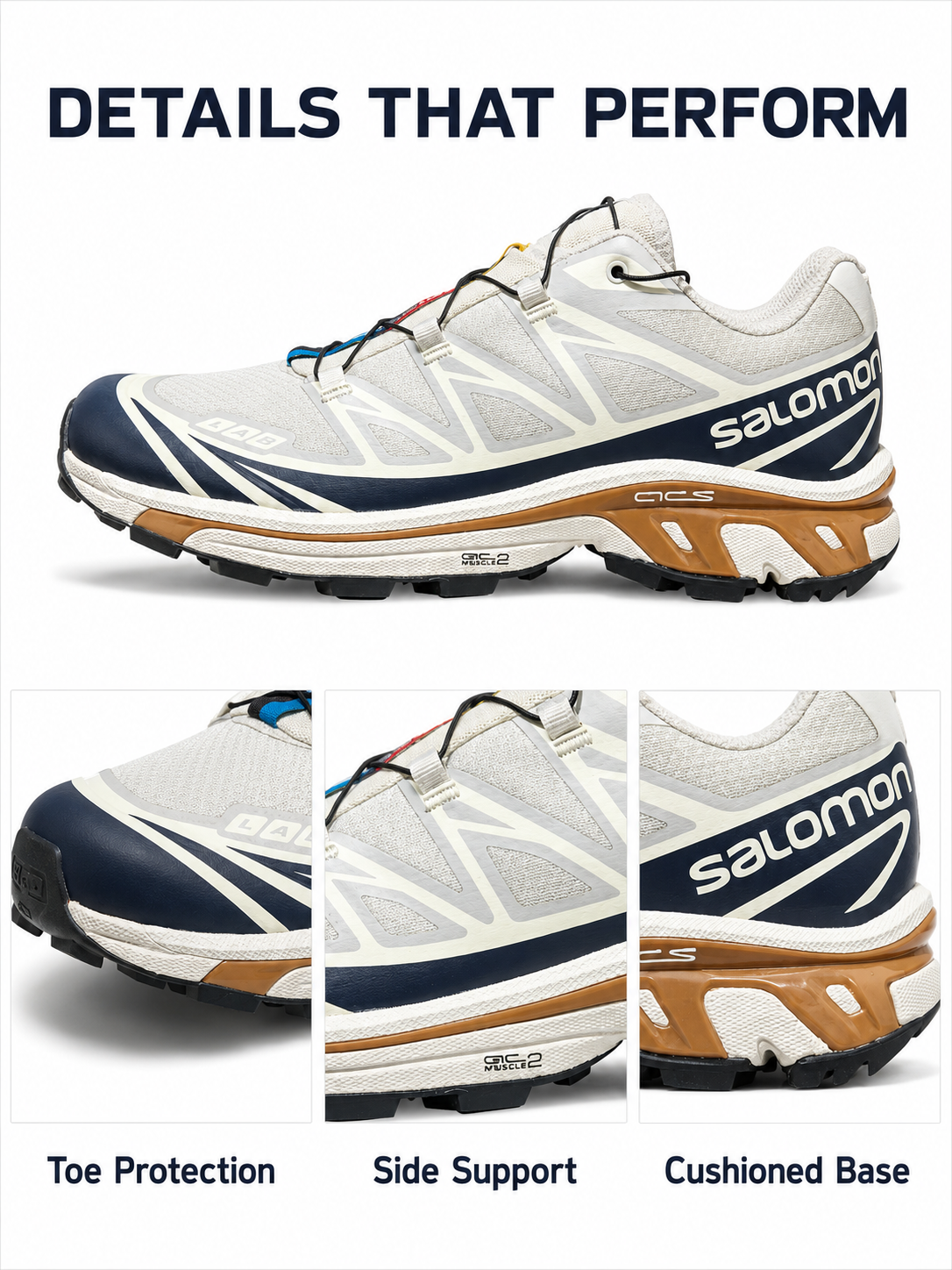 Salomon XT-6 Unisex Fashion Sneakers