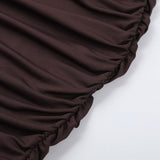 Strapless ruched bodycon mini dress - View 10 | Clistos