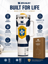Stanley World Cup 2026 Brazil Tumbler with Handle and packaging box - View 10 | Clistos
