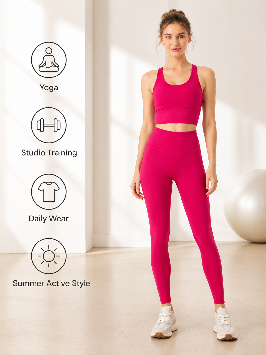 FlowSculpt 2 Piece Yoga Set for Women
