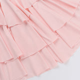 Clistos V-Neck Ruffle Mini Dress - View 10 | Clistos