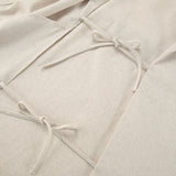 Belted linen midi shirt dress - View 19 | Clistos