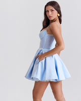 Clistos Selene Mini Dress - View 9 | Clistos