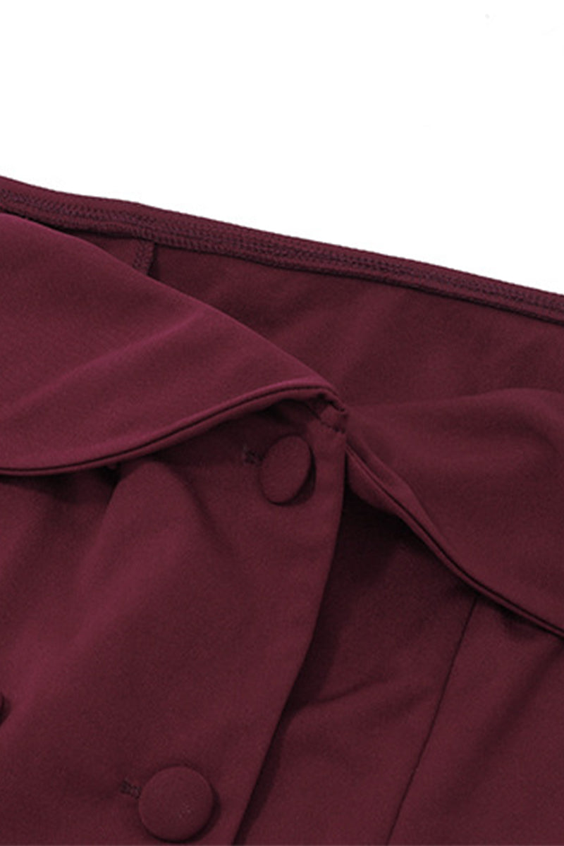 Clistos off shoulder two piece set with buckle detail and pleated skirt - View 9 | Clistos
