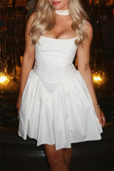 Clistos lace up corset mini dress - View 8 | Clistos