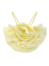 Strapless floral tube crop top - View 8 | Clistos