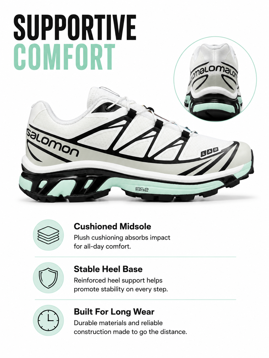 Salomon XT-6 Unisex Fashion Sneakers