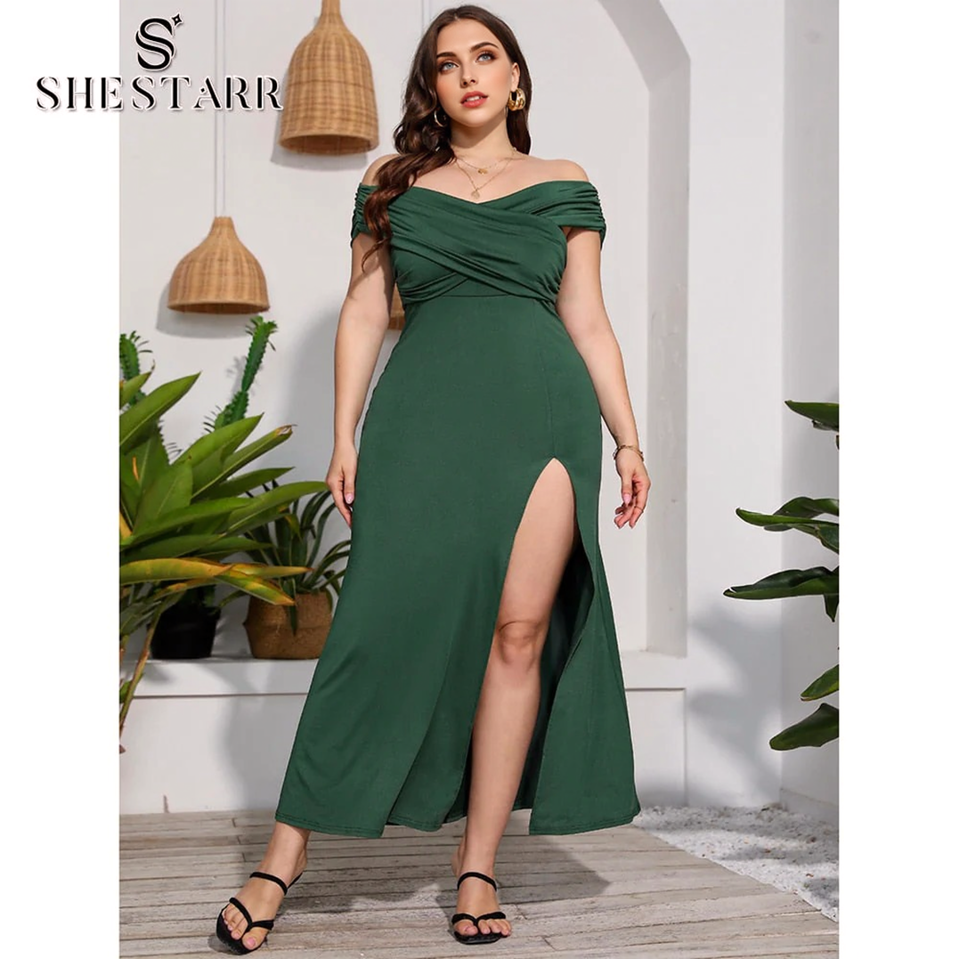 Clistos off shoulder ruched midi dress - View 8 | Clistos
