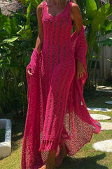 Crochet Tassel Beach Dress - View 6 | Clistos