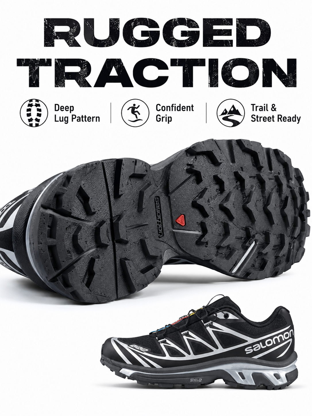 Salomon XT-6 Unisex Fashion Sneakers