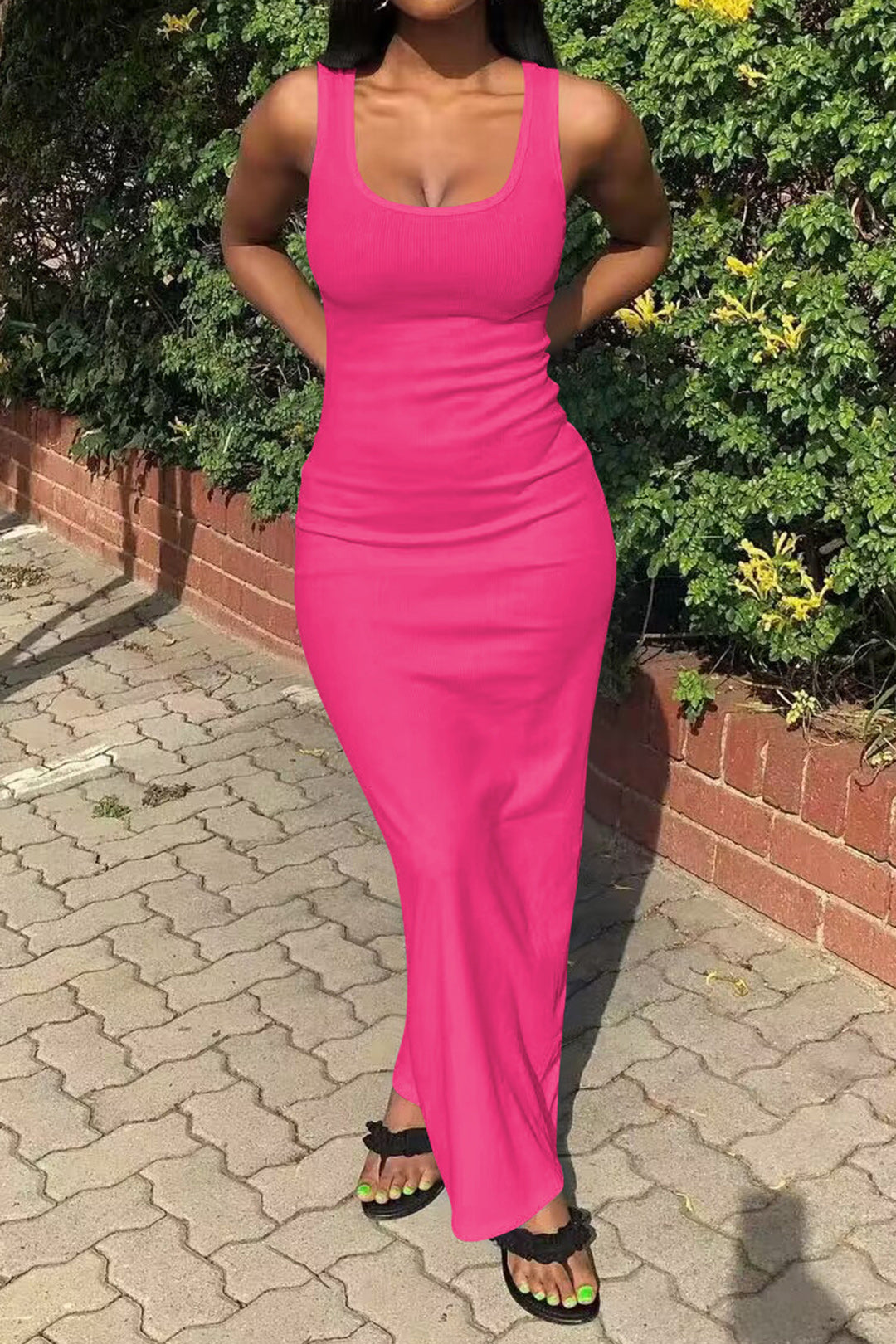 Clistos ribbed tank maxi dress - View 11 | Clistos