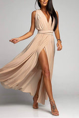 Clistos Criss Cross Back Maxi Dress - View 7 | Clistos
