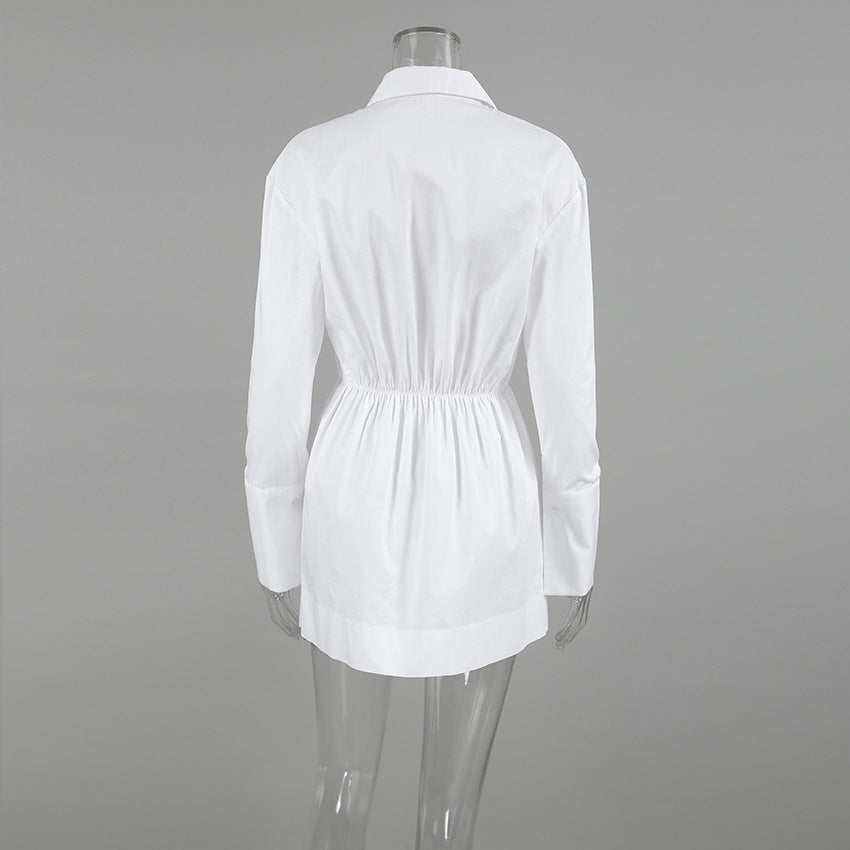 Clistos Shirt Dress Mini - View 6 | Clistos