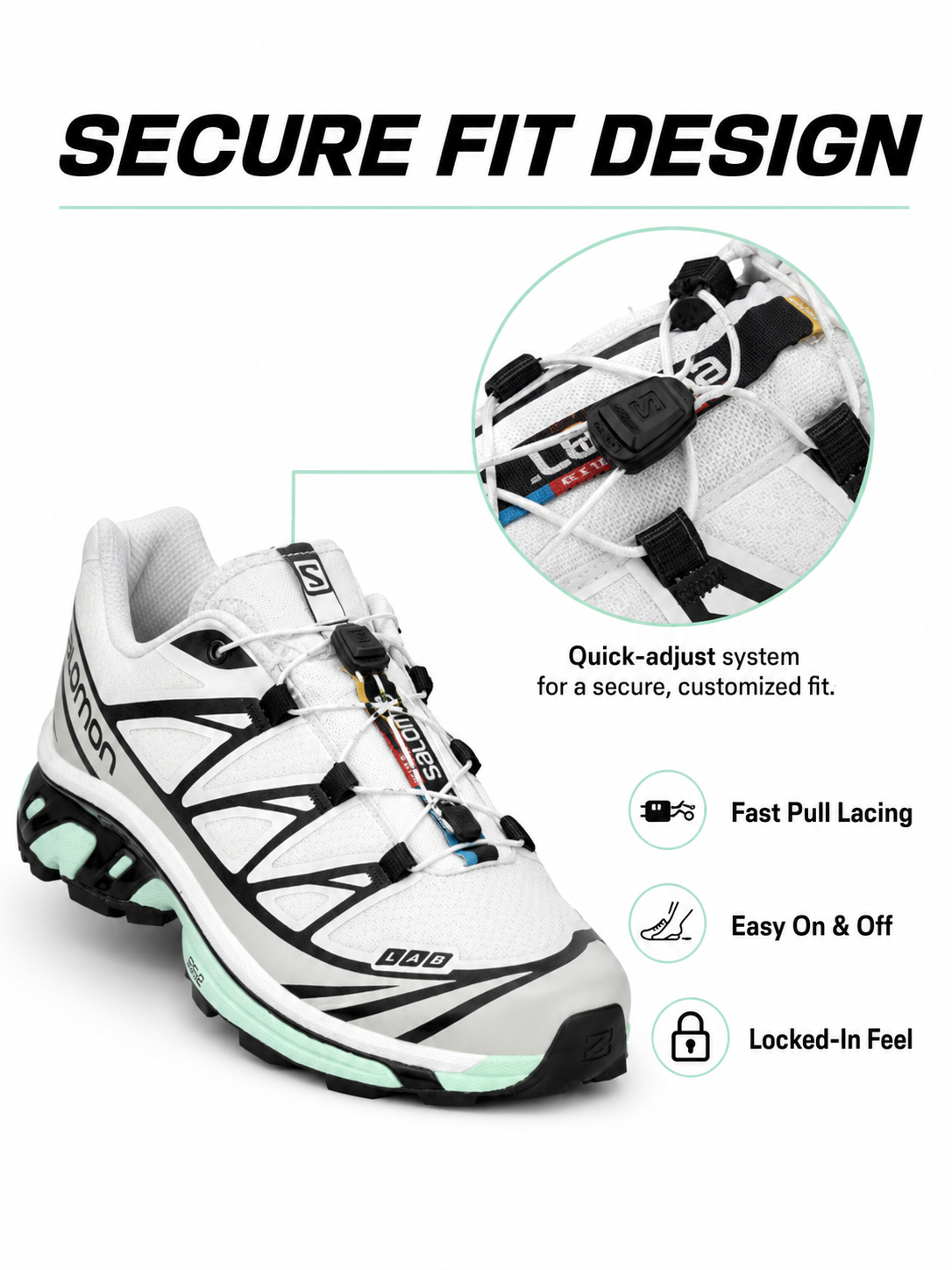 Salomon XT-6 Unisex Fashion Sneakers