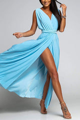 Clistos Criss Cross Back Maxi Dress - View 9 | Clistos