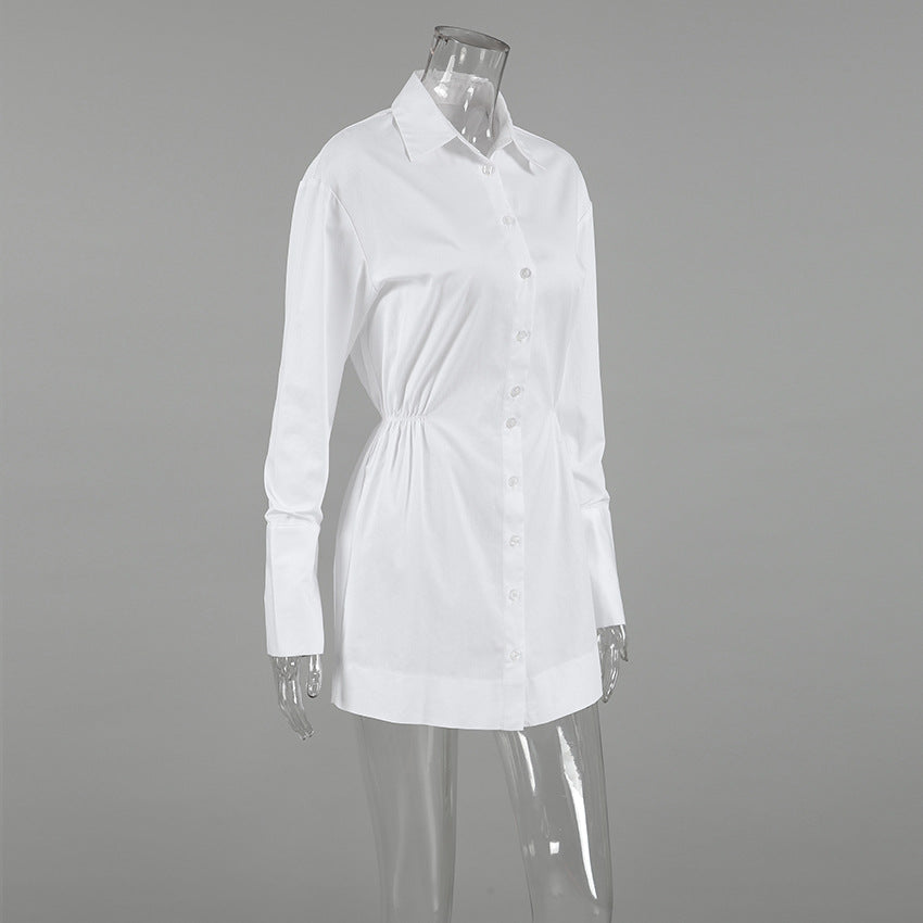 Clistos Shirt Dress Mini - View 7 | Clistos