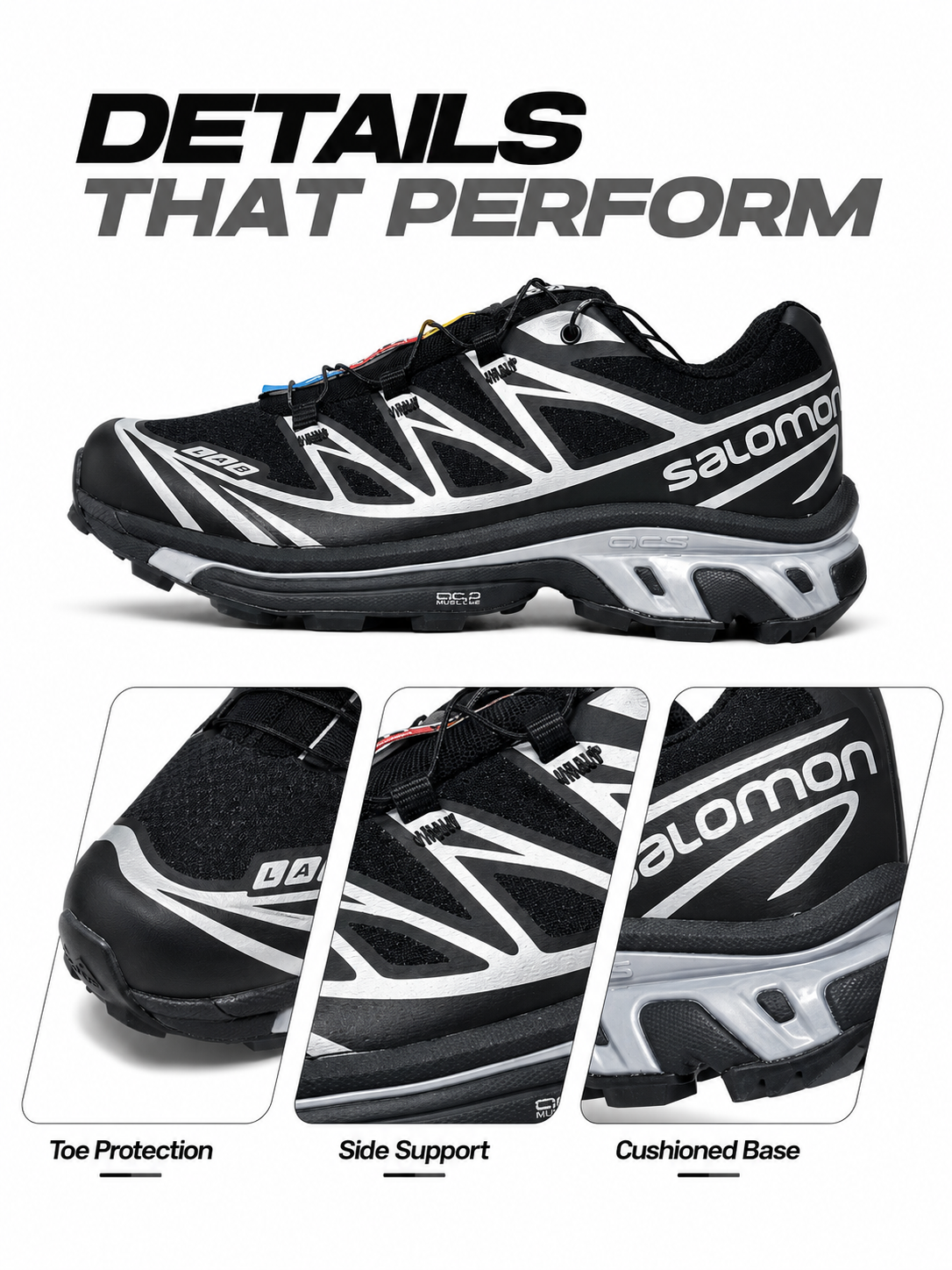 Salomon XT-6 Unisex Fashion Sneakers