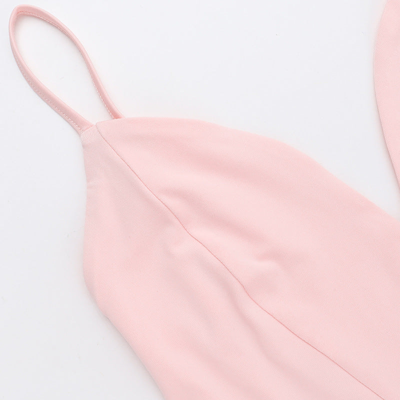 Clistos V-Neck Ruffle Mini Dress - View 8 | Clistos