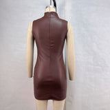 Clistos Bilbury Mock Neck Bodycon Mini Dress - View 9 | Clistos