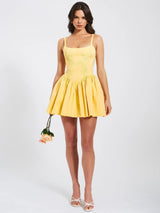 Clistos lace up corset mini dress - View 6 | Clistos