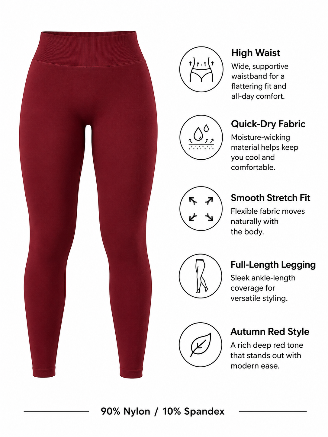 SculptFlex Studio Yoga Leggings for Women
