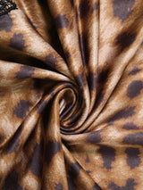 Leopard Lace Slip Mini Dress - View 6 | Clistos