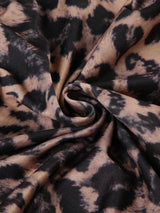 Clistos leopard lace mini dress - View 8 | Clistos