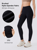 SculptFlex Brushed High Waist Yoga Leggings for Women
