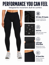 SculptFlex High Waisted Yoga Leggings for Women