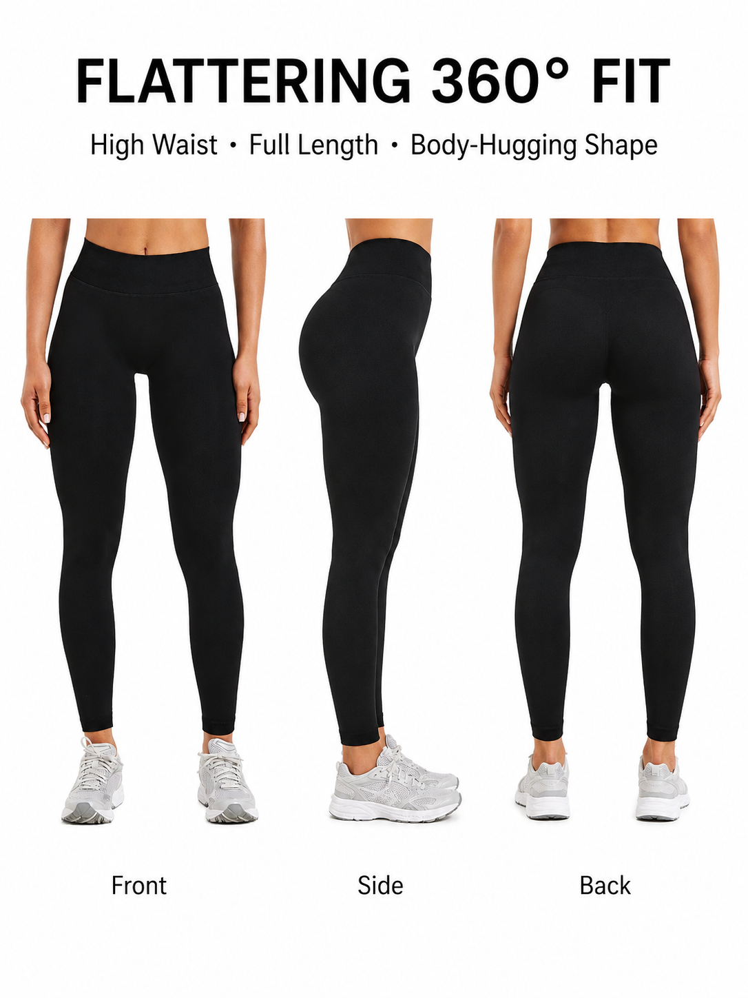 SculptFlex High Waisted Yoga Leggings for Women