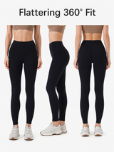 SculptFlex Brushed High Waist Yoga Leggings for Women
