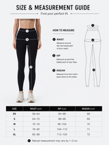 SculptFlex Brushed High Waist Yoga Leggings for Women