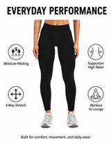 SculptFlex High Waisted Yoga Leggings for Women