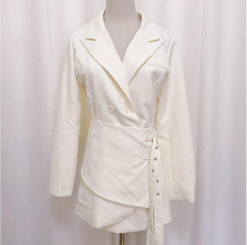 Clistos belted wrap blazer mini dress - View 6 | Clistos