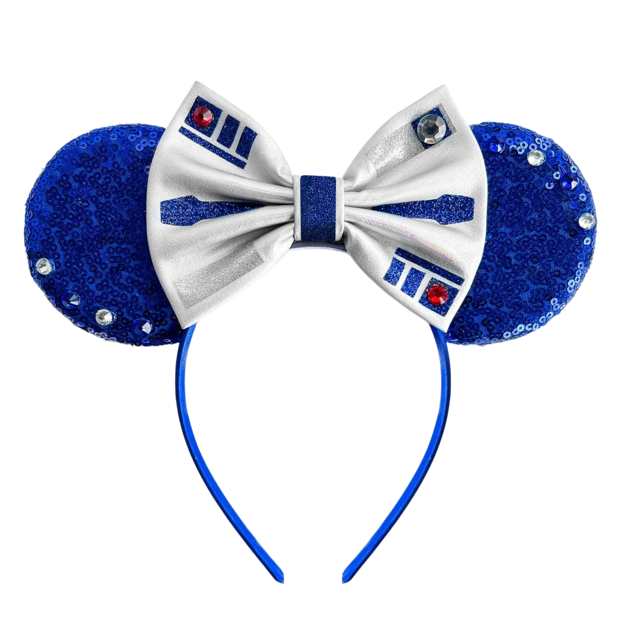 Blue Robot Mickey Ears