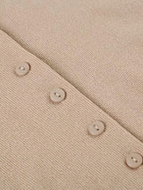 Clistos Button Knit Mini Dress - View 6 | Clistos