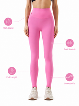 SculptFlex Brushed High Waist Yoga Leggings for Women